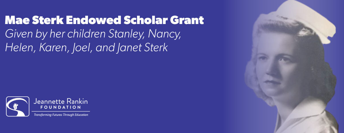 Mae Sterk Endowed Scholar Grant